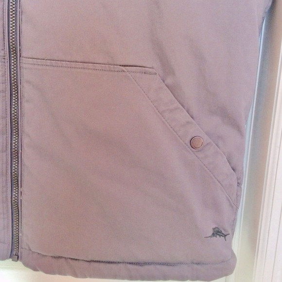 Tommy Bahama Top Sail Reversible Cotton Vest Grey and Tan Men’s XL - Picture 14 of 14
